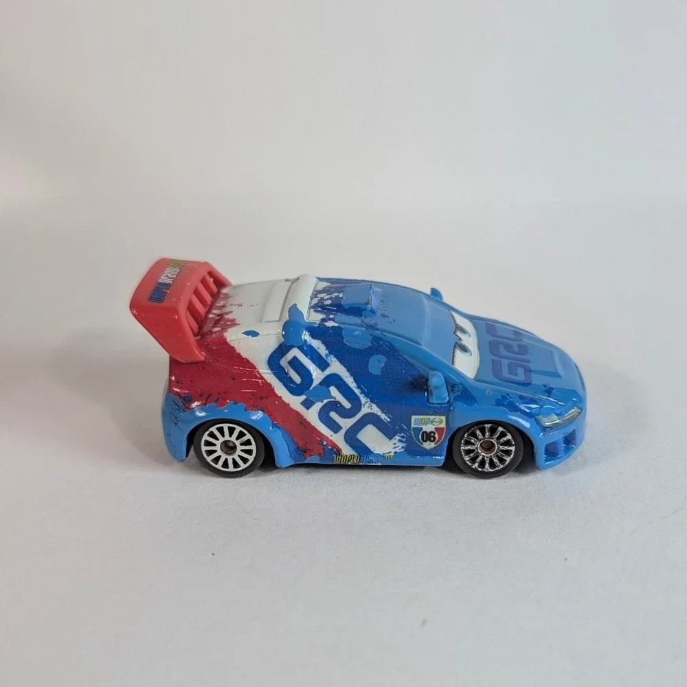 Disney Pixar Cars Raoul CaRoule GRC Global Rally Cross Diecast Blue Car